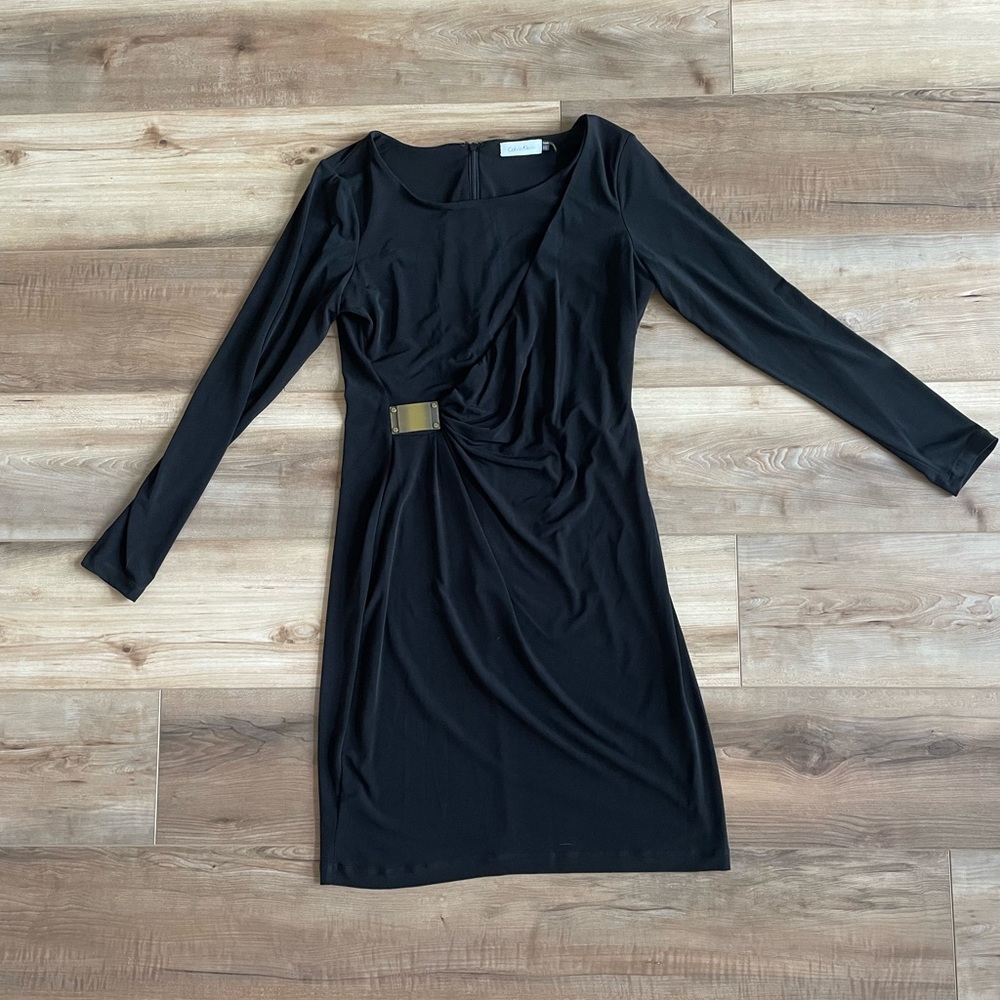 Calvin Klein black dress Womens size 10
